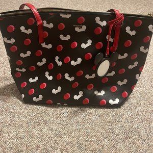 Kate Spade Tote - Disney Park Merchandise, All Over Mickey Mouse Pattern